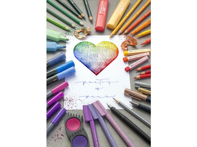 Faber-Castell 110024 - Crayon de couleur pour artistes, 24 Polychromos étui  métal
