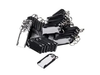 Sleutellabel Pavo magnetisch 50 stuks zwart - 2