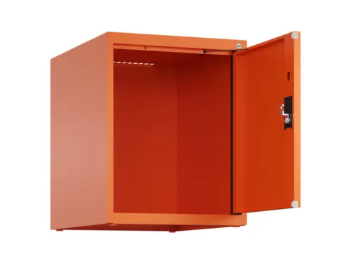 opzetkast,v. locker,1vak.,vak B 400mm,HxBxD 500x400x500mm,cilinderslot