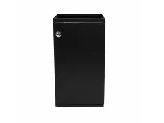 Modulaire Afvalbak met Deur en Zakhouder 85 liter Mat Zwart