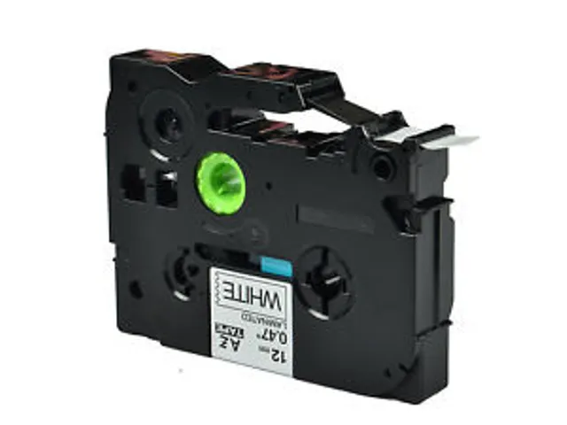 Labeltape Brother Compatible P-Touch Tze131 12Mm Zwart Op Transparant