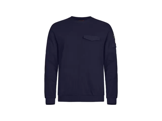 Tranemo 5985 vlamvertragende sweater, marineblauw, maat XL, per stuk