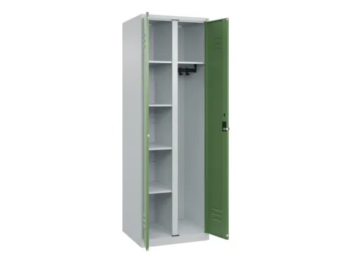 wasgoedverdeelkast,HxBxD 1850x600x500mm,vak B 300mm,draaigrendel