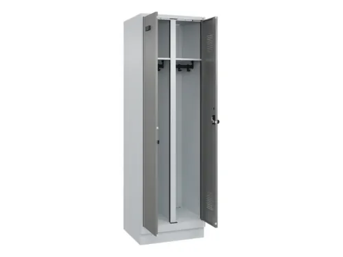 locker voor scheiding van kleding,HxBxD 1950x600x500mm,2vak