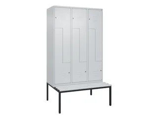 Z-garderobekast,HxBxD 2120x1200x815mm,6vak,vak B 400mm,cil.-slot - 1