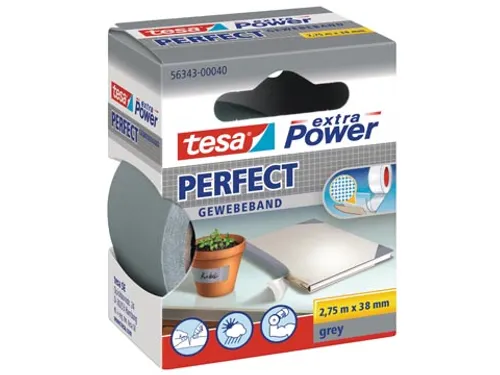 extra Power Perfect, ft 38 mm x 2,75 m, grijs