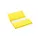 Pocketmap Secolor folio 100% gerecycled karton 250 gr geel