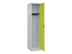 locker,HxBxD 1850x400x500mm,1vak,vak B 400mm,cil.-slot,staand op vloer