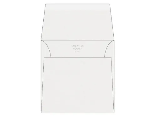 Envelop 170x170mm Briljant Wit 120 Gram 250 Stuks