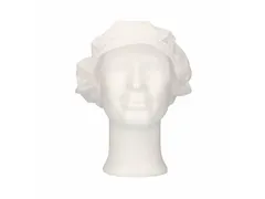 Haarnet met Klep Polykatoen Universeel Wit 100 Stuks