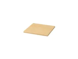 houten vloer v. kantoorstelling BxD 367x376mm dikte 22mm esdoorn