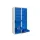 OUTLET ladekast HxBxD 1800x1000x500mm 34laden RAL7035 front RAL6011