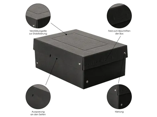 PureBox Black A5 100mm