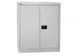 Armoire portes battantes 1000x914x400mm 1 tablette acier gris clair