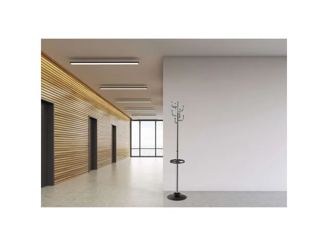 Kapstok MAULpolaris chrome standvoet 177cm zilver