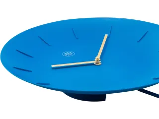 Wandklok nXt Bowl Ø 30cm turquoise streepaanduiding - 5