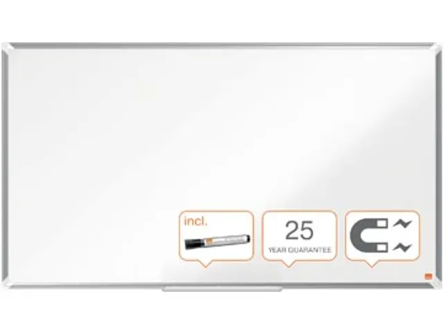 Premium Plus whiteboard, emaille, 122 x 69 cm