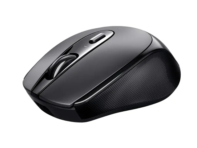 Zaya Draadloze Oplaadbare Muis Zwart