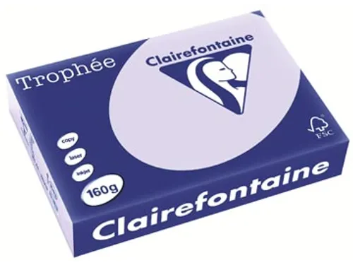 Trophée Pastel gekleurd papier A4 160 gram 250vel Lila paars