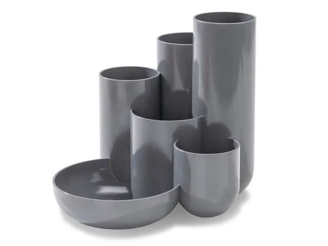 Porte-stylo HAN Campus 6 compartiments gris