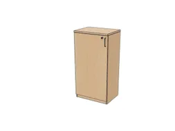 kantoorkast,HxBxD 1155x600x445mm,NE-esdoorn