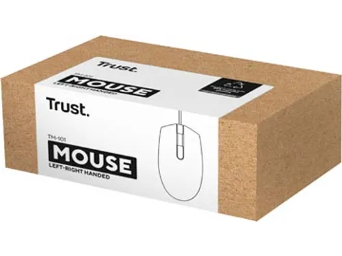 Trust muis TM-101 Eco Zwart