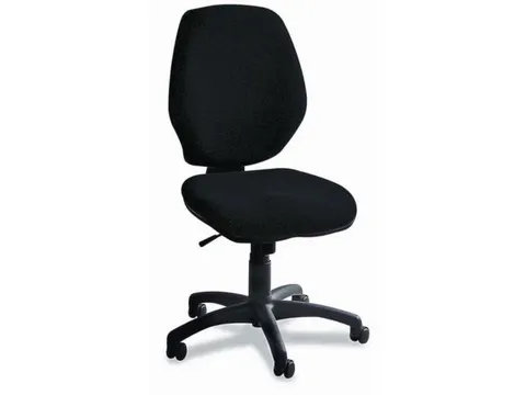 bureaustoel,synchroonmech.,zitting stof zwart,zitting H 440-580mm