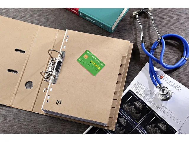 Tabbladen Oxford Touareg 11-gaats 5-delig naturel karton