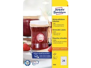 Ronde Etiketten Diameter 40 Mm Wit - 2