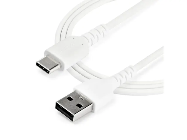USB 2.0 naar USB-C kabel 1 Meter Wit