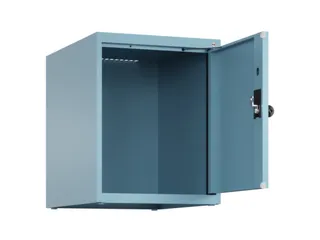 opzetkast,v. locker,1vak.,vak B 400mm,HxBxD 500x400x500mm,draaigrendel - 1