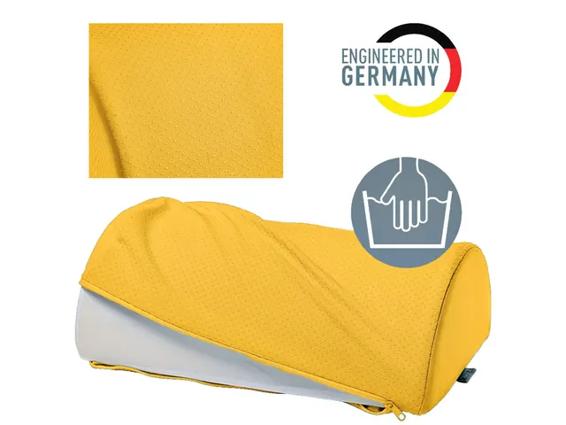 Repose-pieds Leitz Ergo Cosy jaune