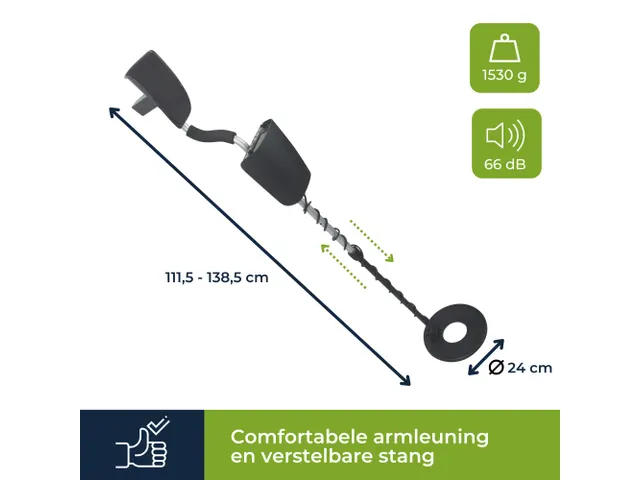 Metaaldetector Premium Zoekdiepte 25cm