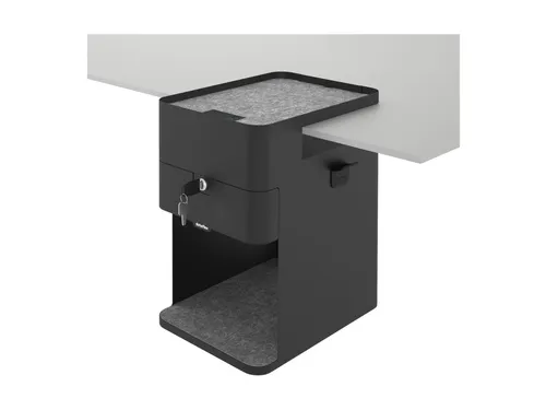 Lader USB type A+C 30W - 103 Zwart voor Bento desktop locker