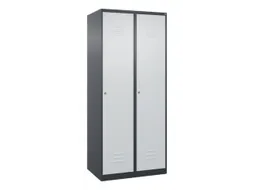 locker voor scheiding van kleding,HxBxD 1850x800x500mm,2vak