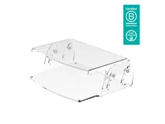 LCD Monitorverhoger HV 550 transparant acryl