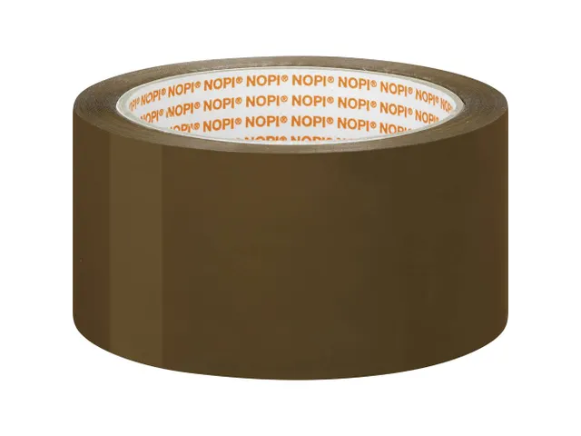 Nopi UNIVERSAL Verpakkingstape 66mx50mm Bruin