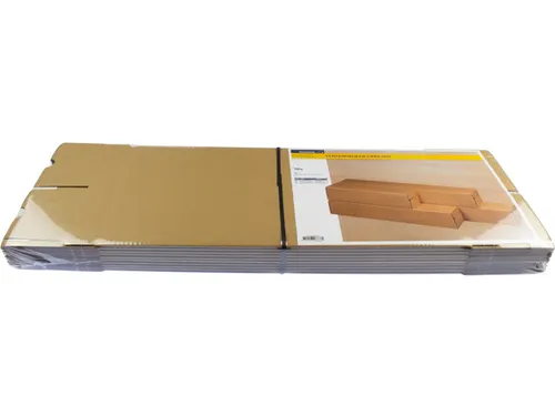 Verzendkoker Raadhuis vierkant A2 435x105x105mm krimp a 10 binnenmaat