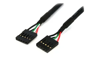 60cm Interne 5-pins USB IDC Moederbord Aansluitkabel F/F - 1