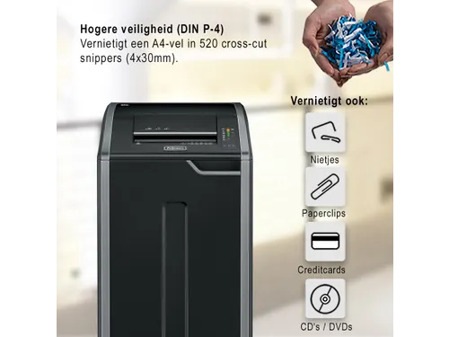 Papiervernietiger Fellowes 425ci P-4 Snippers