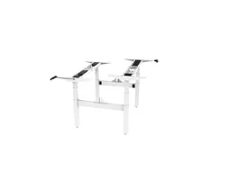 Elektrisch Verstelbaar Zit-Sta Frame Duo Bureau Wit 180Cm