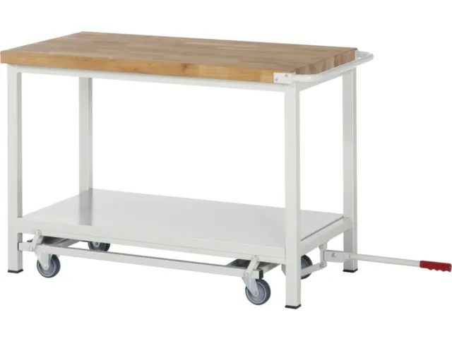 Werkbank Hxbxd 880x750x700mm Beukenhouten Werkblad Legbord