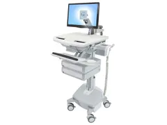 Medische Trolley StyleView-wagen met LCD-arm LiFe Powered, 2 laden (1x