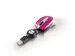 Verbatim Go Mini muis USB Type-A Optisch 1000 DPI Roze
