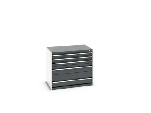 ladekast 900x1050x750mm 5laden zware lasten RAL7035 font RAL7016