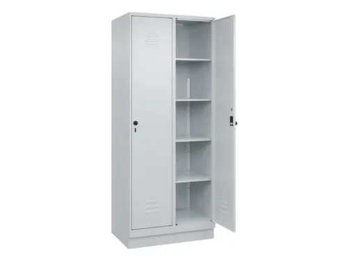 wasgoedverdeelkast,HxBxD 1950x800x500mm,vak B 400mm,draaigrendel