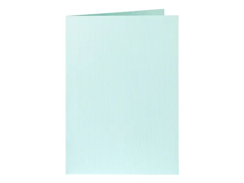 Correspondentiekaart Papicolor dubbel 105x148mm zeegroen pak à 6 st