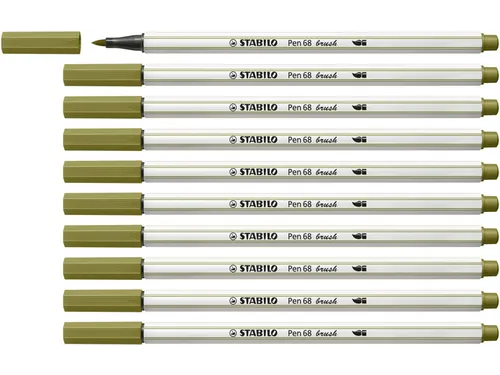 Brushstift STABILO Pen 568/37 moddergroen