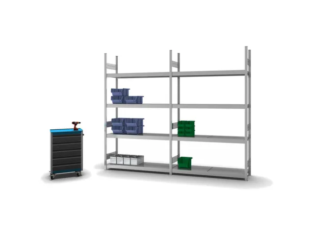 rayonnage grande largeur,rayonnage départ,HxlxP 2500x1570x435mm