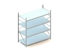 breedvakstelling,grondveld,HxBxD 2500x2307x1050mm,vakl. 600kg